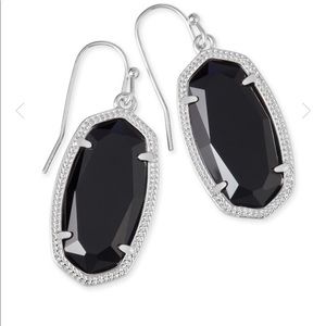 Kendra Scott Dani Black and Silver**NWT